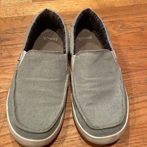 COPY - Sanuk men’s canvas shoes size 8 - greenish gray color